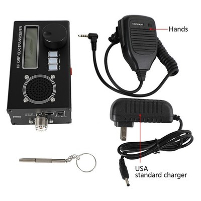 USDX USDR HF QRP SDR Transceiver SSB/ CW Transceiver 8-Band 5W DSP SDR With Mic