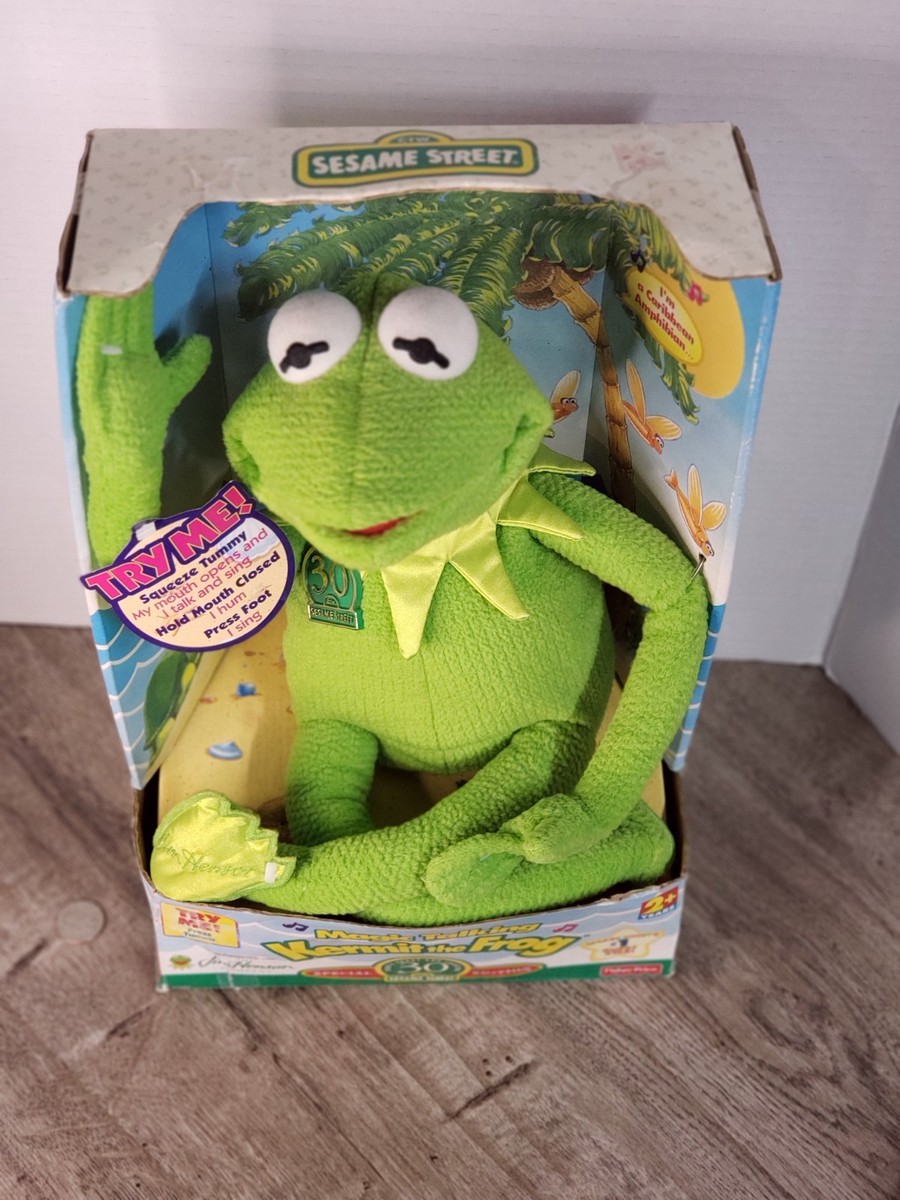 Tyco Magic Talking Kermit The Frog Sesame St 30th