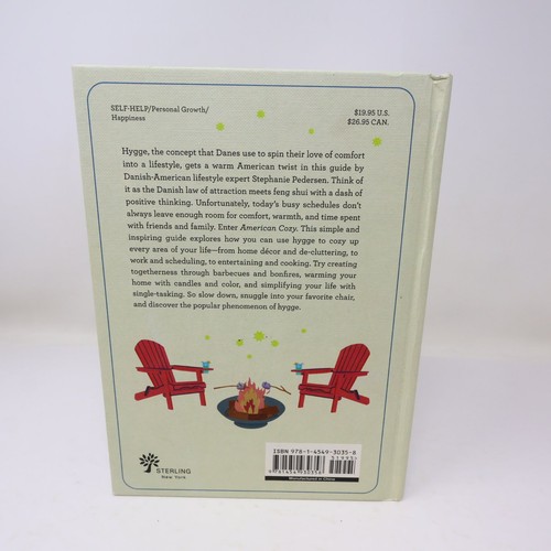 American Cozy Stephanie Pedersen 2018 tapa dura Hygge Comfort Happiness Sterling - Imagen 2 de 19