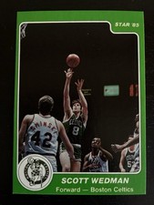 1984-85 Star #11 Scott Wedman Boston Celtics NRMT