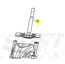 PIASTRA CRISTO SUPERIORE FORCELLA SYM SYMPHONY CARGO 125 2021 AY12WA-EU
