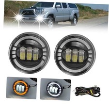 LED DRL Fog Lights Compatible with 2005-2011 Tacoma / 2007-2013 Tundra / 2004
