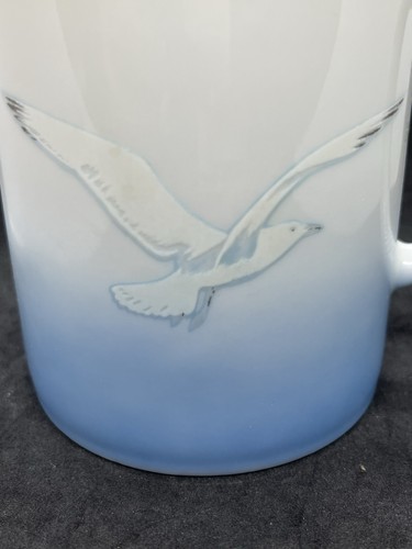 Vintage Penco Japanese Porcelain Mug Seagull Gold Trim - Picture 5 of 7