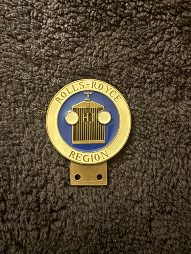 Rolls-Royce Owners Club RROC Bentley Ohio Region Enamel Badge Bar 1990s 2000s - Picture 2 of 4
