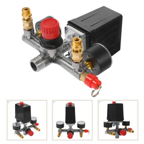 Pressure Switch Bracket Single-hole Reducing Valve with Barometers - Picture 11 of 12