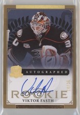 2013-14 Upper Deck The Cup Gold Spectrum /25 Viktor Fasth #116 Rookie Auto RC