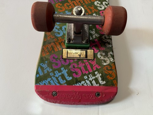 Vtg 80s Schmitt Stix Twig Complete Skateboard OG Independent Stage 2 Trucks RARE - Picture 2 of 22