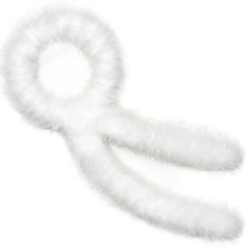 White Marabou Feather Boa 22g 2 Yards Party Wedding Halloween Home Holiday