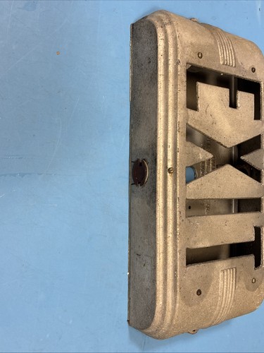 20er-30er Jahre Art Deco Ausstiegsschild Hollywood Electric Number Co. Theater Kino. - Bild 4 von 11