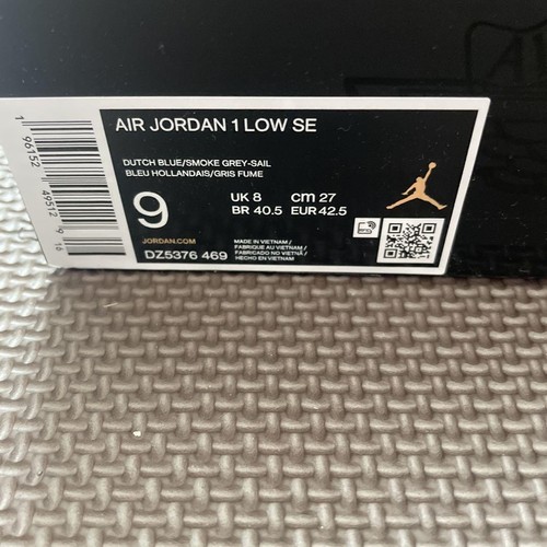 NIKE Men 9.0US Air Jordan 1 Low Tokyo 96 - Picture 6 of 7