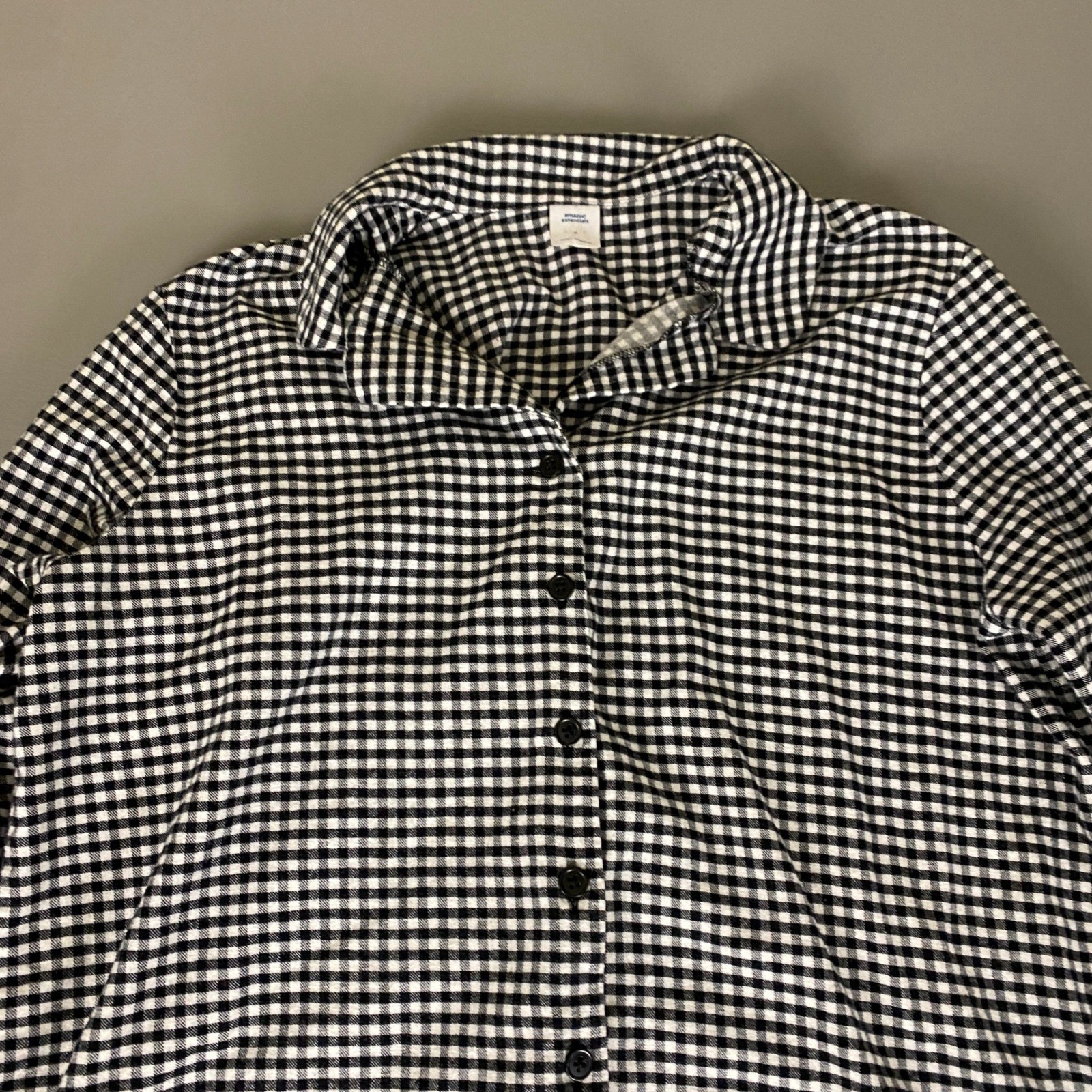 Amazon Essentials Flannel Button Down Shirt Women… - image 2