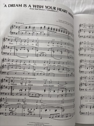 The Disney Collection Songbook – 1992 Hal Leonard – Piano/Vocal/Guitar 160 Pgs - Picture 9 of 17