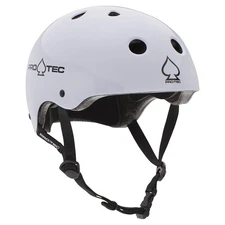 Pro-Tec Classic Certified Skate Helmet Large White