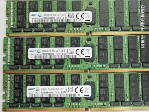 Samsung 64GB DDR4 2666MHz PC4-21300 ECC SDRAM Server Memory RAM DIMM 288PIN - Picture 3 of 3