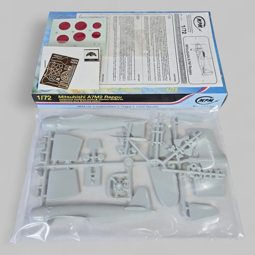 Kit Mitsubishi A7M2 Reppu 1993 MPM Segunda Guerra Mundial japonés escala 1:72 #72118 *Nuevo sellado - Imagen 3 de 9