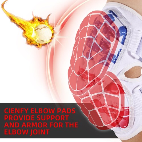Batter's Forearm Elbow Guards for Baseball and Softball, Elbow Pads for Youth... - Picture 5 of 7