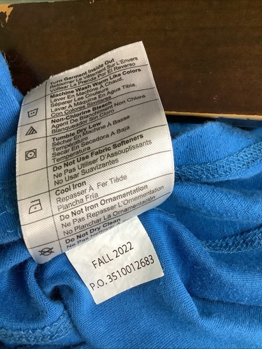 Carhartt Force Herren Long Sleeve Pocket Tee Relaxed Fit Gr. XL hellblau - Bild 11 von 11