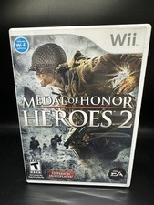 Nintendo Wii Medal of Honor Heroes 2 Complete with Manual CIB