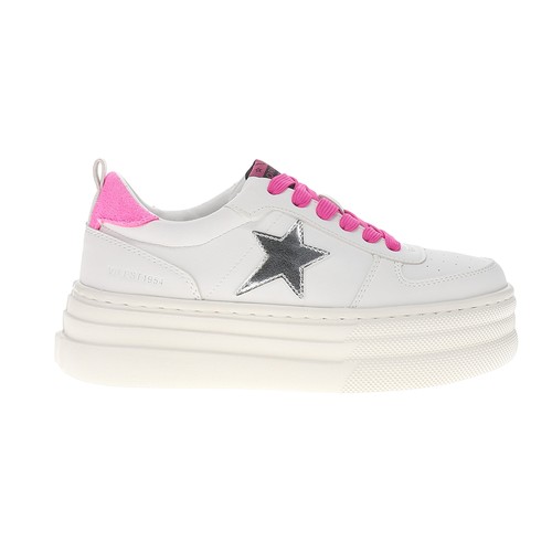 Vintage Havana Hunter Metallic Plateau Schnürschuhe Damen Rosa Sneaker Freizeit Sho