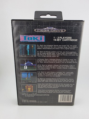 Toki Sega Mega Drive OVP 1991 - Bild 5 von 14