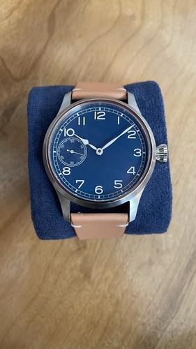Pilot Mechanical 42mm Manual ST3600 Sapphire Blue (Dornbluth Style) Extra Mod - Picture 8 of 17