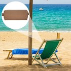 Strandkorb-Kopfkissen, bequeme Liegestuhl-Kopfstütze, Strandkorb-Nackenkissen