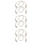  2 Pcs Heavy Duty Swing Hooks Playground Hammock Strap Tree Rope Extender