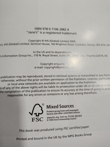 Jane’s Armour And Artillery 2009 -2010 Christopher F Foss Military Vehicles  - Imagen 2 de 8