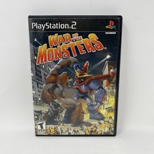 War of the Monsters Sony PlayStation 2 PS2 CIB w/Manual & Poster - Tested