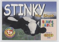 1998 Ty Beanie Babies Series 1 Stinky the Skunk #129 0b5