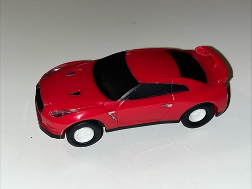 Markenlose Nissan GTR Slot Cars X2 rot grau Arbeitsscheinwerfer 1:43 ? - Bild 5 von 24