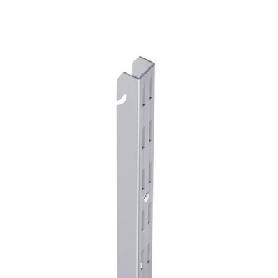 10007-00003= Twin Hängeschiene H 1200 mm weißalu Easy 50 Element System Regal