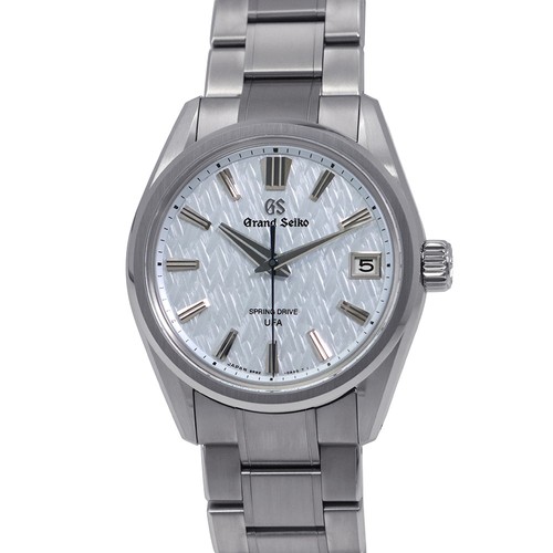 Seiko Grand Seiko Evolution 9 Collection Spring Drive UFA 37mm TI Blue Dial...