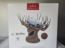 Harry Potter Womping Willow Tree Topper HALLMARK NIB