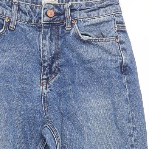 Colin's Damen blau Tapered High Rise Jeans Größe 8 - Bild 8 von 12