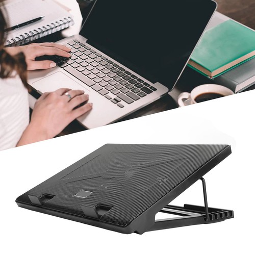 Laptop Cooler Silent Operation Laptop Cooling Stand With 5Pcs Fan Dual Usb AM - Afbeelding 7 van 22