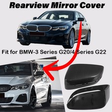 2x Carbonfaser-Stil Spiegelkappen Gehäuse Für BMW G20 G22 G21 G26 G28 G80 G81