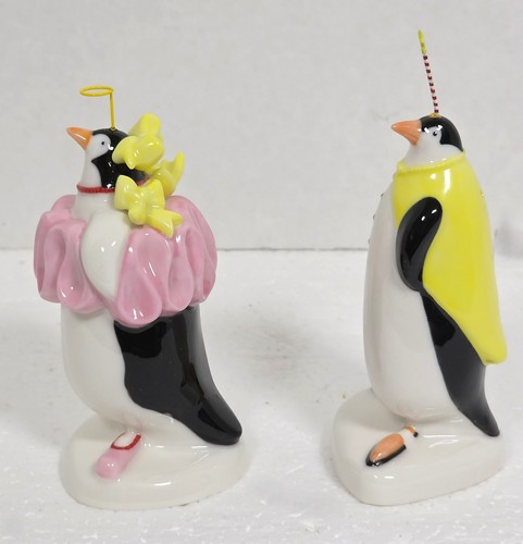 DEPT 56 Patience Brewster Pinguin Weihnachten Krinkles Salz & Pfeffer Set NEU/Box - Bild 5 von 9
