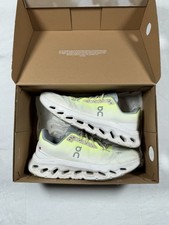 On Cloudtilt Size 10.5 Mens Lime Ivory White Yellow Grey Running Shoes