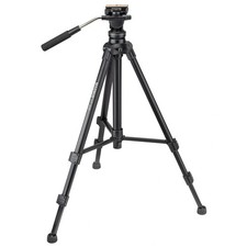 VT-300, Video Tripod System with Fluid Head, Extends to 64”, Max Load 15 lbs....