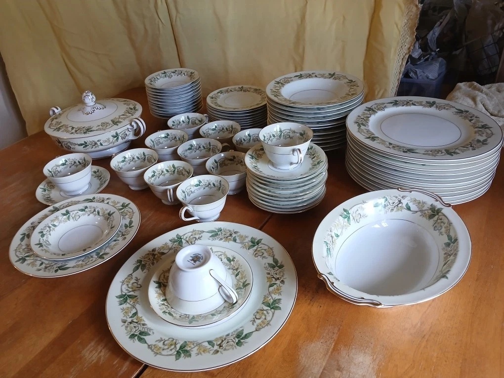Noritake China Service For 12 for sale | eBay
