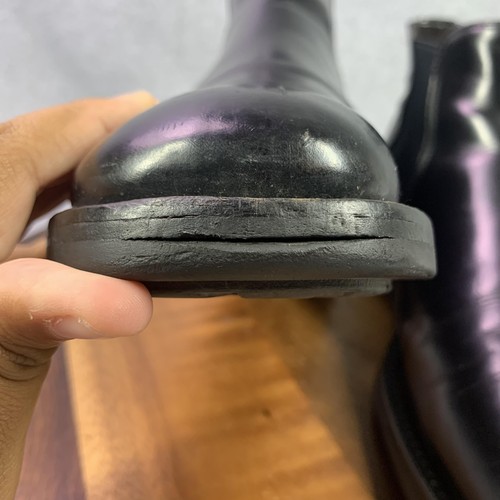 To Boot New York Boots Mens Size 11 Black Leather Dress Chelsea Made in Italy - Picture 10 of 23