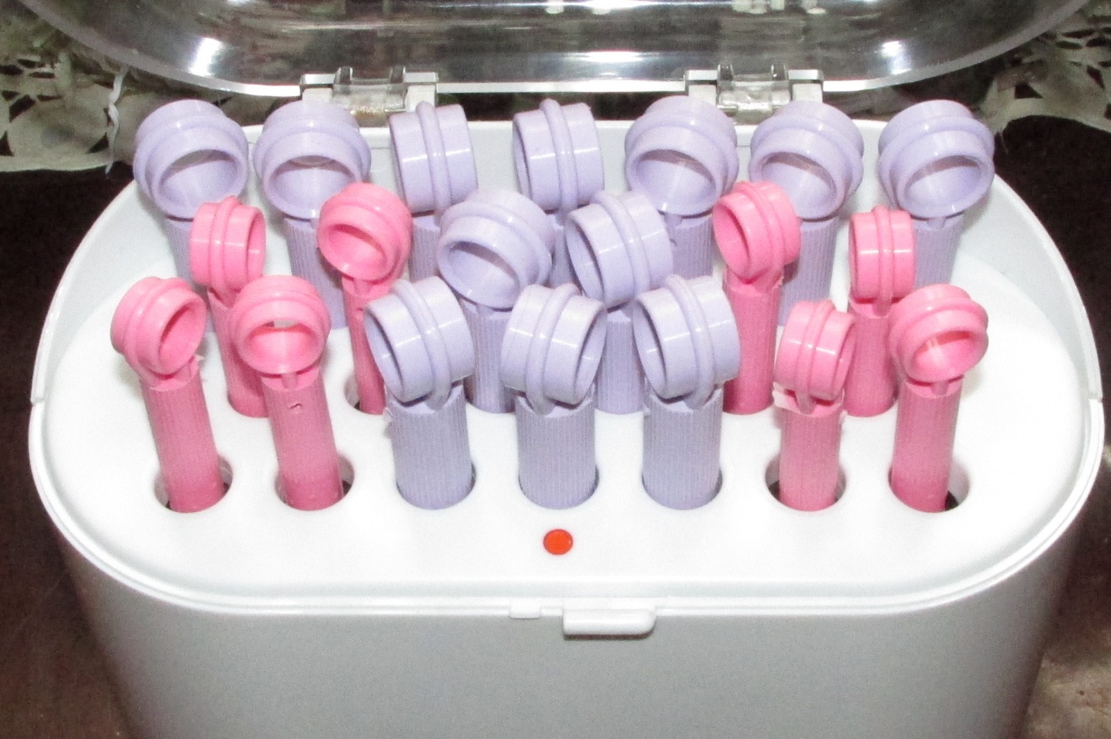CONAIR 20 FLEXIBLE BENDABLE HOT STICKS CURLERS ROLLERS -Tight curls, Pageant