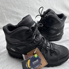 Hi-Tec Rock Mid Wp Lace Up Hiking  Mens Black Casual Boots CH80050M-VN Sz. 13