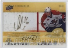 2014-15 Upper Deck Ice Glacial Graphs Gold Aleksander Barkov #GG-AB Auto