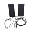 Compucessory USB Flat Panel Computer Speakers Model 30251