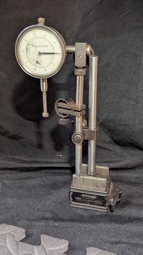 Anyform Contouring And Locking Magnetic Base With Precision .001 To 1" Dial - Picture 5 of 10