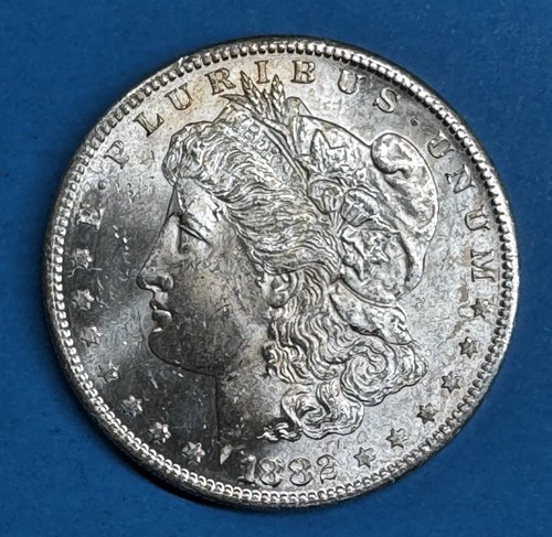1882 S Morgan Silver Dollar UNC (M659)