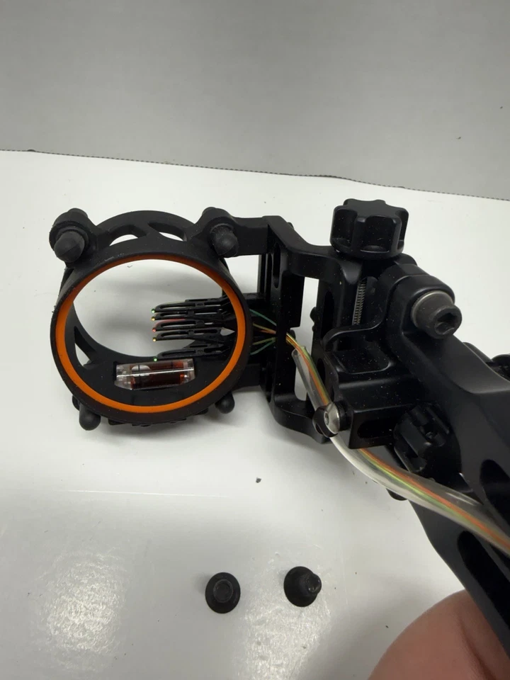 *Apenas Usado* MIRILLA FIBRA ÓPTICA MICRO AJUSTE SERIE HOYT PRO 5 PINES Foto 3 de 4