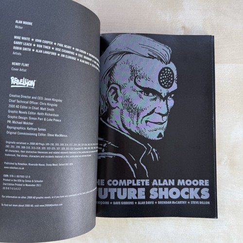 The Complete Alan Moore Future Shocks Collection Comic Book Graphic Novel 2011 - Picture 2 of 10